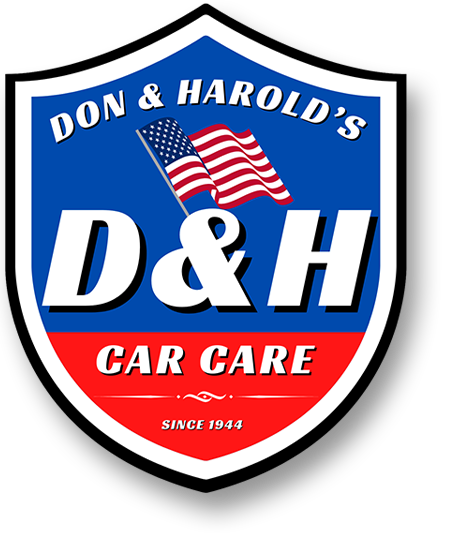 Don & Harold's Auto Care logo shield